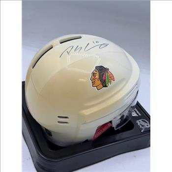 Patrick Sharp Autographed Chicago Blackhawks Mini Helmet