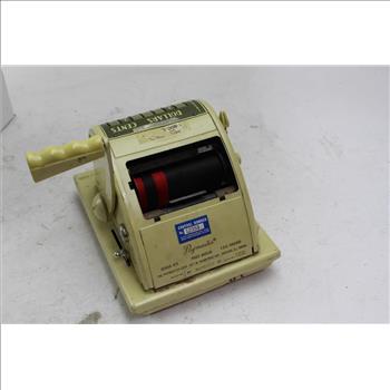 Paymaster Vintage Check Writer