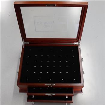 PCS Stamps And Coins The Last US Silver Dimes Wooden Display Case