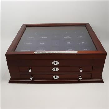PCS Stamps & Coins, The Complete Collection Of Eisenhower Dollar Coin Box