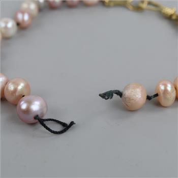 Pearl Bracelet 18kt Gold Clasp