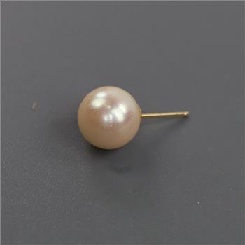 Pearl Earring 14kt Gold Post
