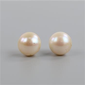 Pearl Earrings 14kt Gold Post
