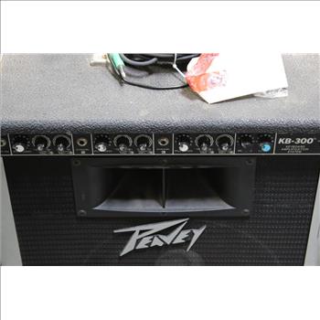 Peavey Keyboard Amplifier With Philips Microphone
