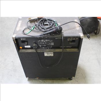 Peavey Keyboard Amplifier With Philips Microphone