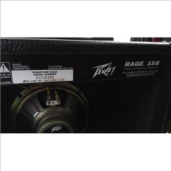 Peavey Rage 158 Amplifier With Blue Marvel 8
