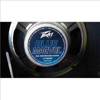 Peavey Rage 158 Amplifier With Blue Marvel 8