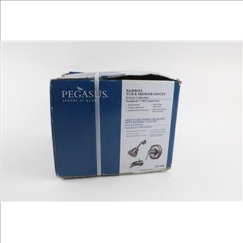 Pegasus Bamboo Tub & Shower Faucet