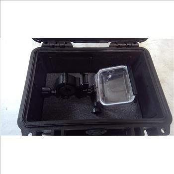 Pelican 1120 Protective Case With GoPro Clip Case, 2 Pieces