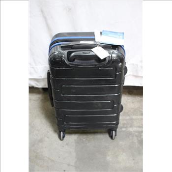 Penguin Spinner Suitcase, Black/Blue