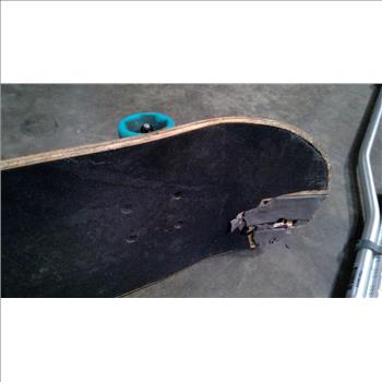 Penny And Golden Dragon Skateboards With Singular Crutch, 3 Pieces