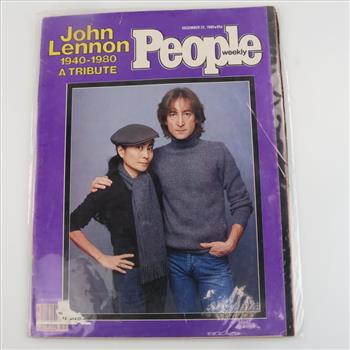 People Magazine John Lennon Tribute, Dec 22, 1980