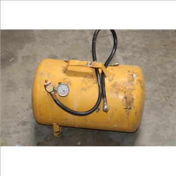 Performance Tool - 5 Gallon Horizontal Portable Air Tank With Tire Air Chuck