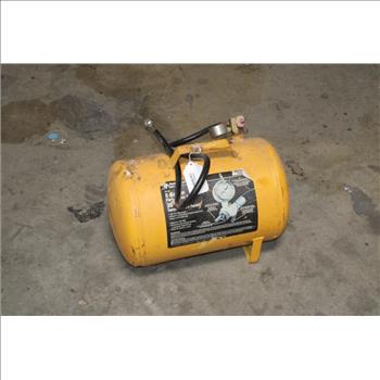 Performance Tool - 5 Gallon Horizontal Portable Air Tank With Tire Air Chuck