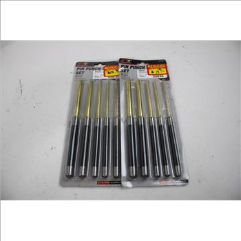 Performance Tool. Mayhew Brass Pin Punch Sets, 3 Pieces