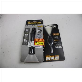 Performance Tool, Quantum, Ozark Trail, Inova Flashlights, Work Lights, 4 Pieces