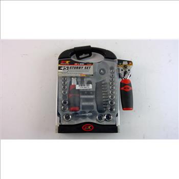 Performance Tool Socket And Ratchet Set