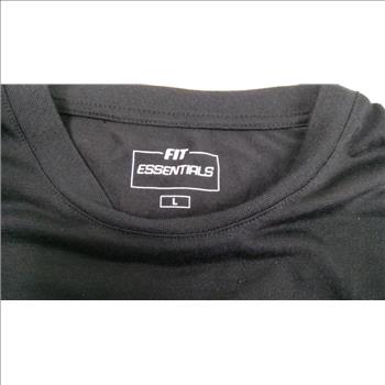 Performance XL Tee, Black Large Tees, Winter Beanie, And Size 8 Slip-On Shoes, 5 Pieces