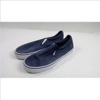 Performance XL Tee, Black Large Tees, Winter Beanie, And Size 8 Slip-On Shoes, 5 Pieces