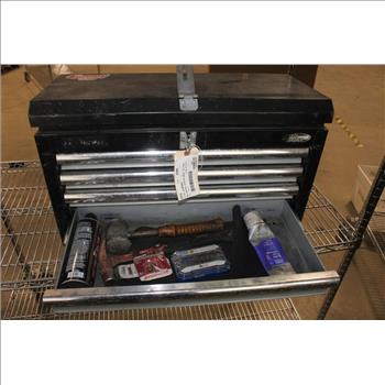 Performax Tool Box With Assorted Sockets And More