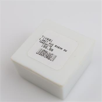 Periwinkle Faceted Oval Loose Jewelry Craft Stone