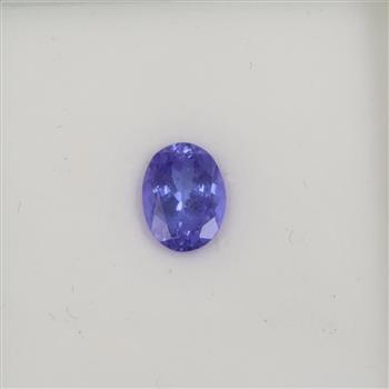 Periwinkle Faceted Oval  Loose Jewelry Craft Stone