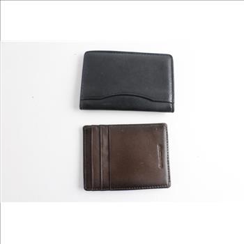 Perry Ellis Men's Wallet And Coach Bifold Wallet, 2 Pieces