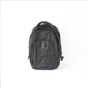 Perry Ellis Multi-Pocket Backpack, Black