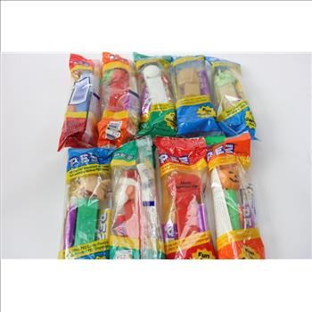 PEZ Dispenser & Candy Lot