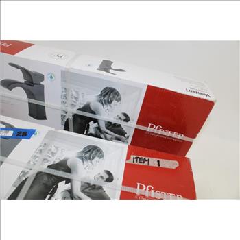 Pfister Venturi Single Control Lavatory Faucets; 2 Pieces