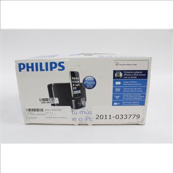 Philips 30-Pin Clock Radio, For Apple IPhone And IPod