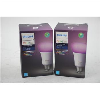 Philips Hue Personal Wireless Lighting Bulbs, 2 Pieces