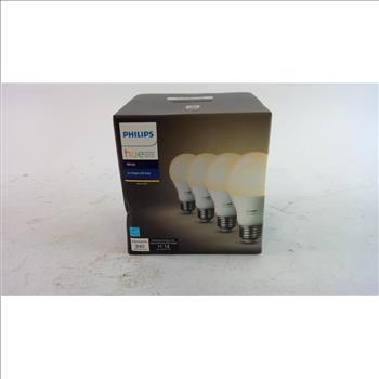 Philips Hue White 4X Single A19 Bulb