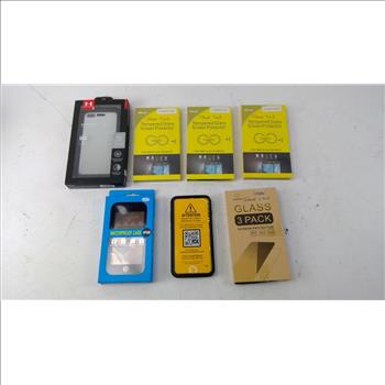 Phones Cases And Screen Protector Lot, 7 Pieces