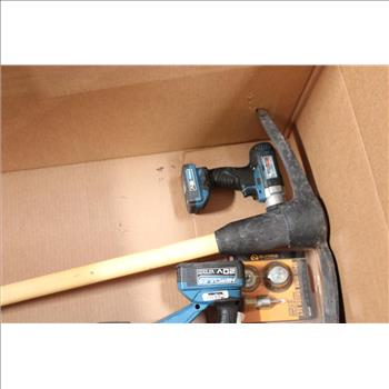 Pick Mattock, Reciprocating Saw, 1/4