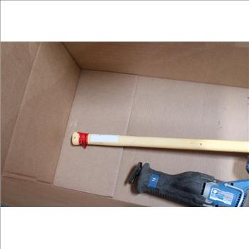 Pick Mattock, Reciprocating Saw, 1/4