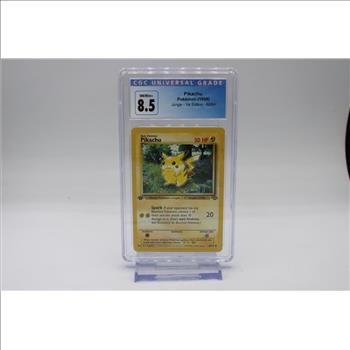 Pikachu Jungle 1st Edition 60/64 CGC 8.5 NM/Mint+