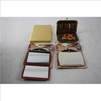 Pin Buttons, Compact Mirrors,And More Bulk Lot, 20+ Pieces