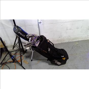 Ping Bag With Clubs, 10+ Pieces