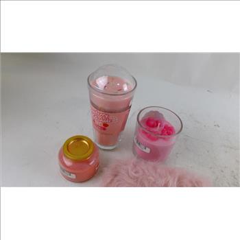 Pink Cherry Gummy Bear Candle And More 4 Pieces