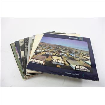 Pink Floyd Vinyl Record And More, 9 Pieces
