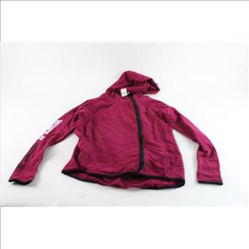 Pink Hooded Sweatshirt, Size S
