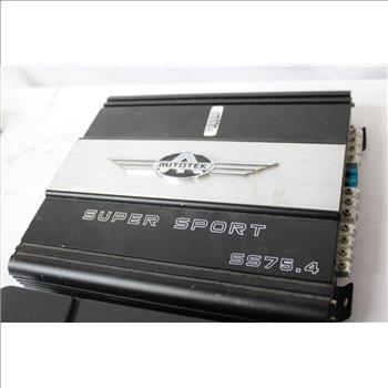 Pioneer 2 Channel Class AB High Power Car Amplifier With Boss Audio System
