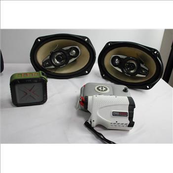 Pioneer Car Speakers And Bluetooh Speakers, 6 Pieces