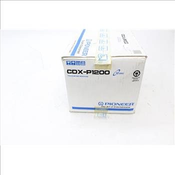 Pioneer CDX-P1200 Multi-CD Player