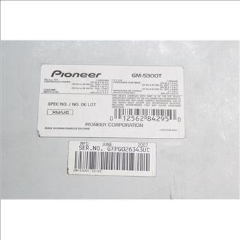 Pioneer Gm-5300T Amplifier