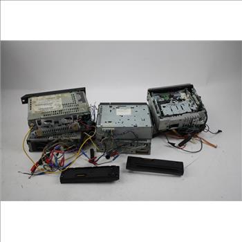 Pioneer, Kenwood, Alpine Car Stereos, And Stereo Faceplates, 8 Pieces