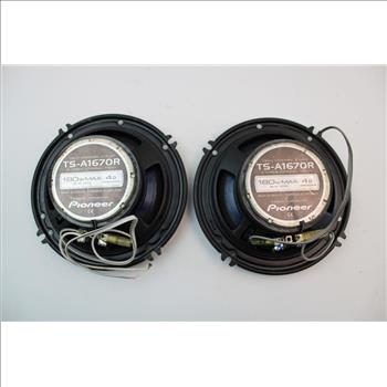 Pioneer TS-A1670R 180W Car Speakers: 2 Items