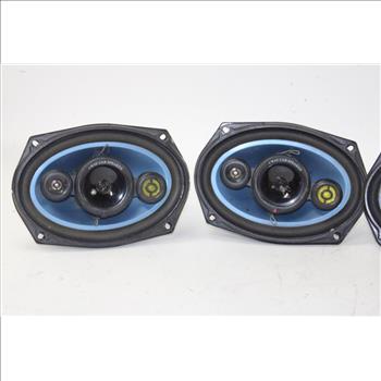 Pioneer Ts-a697 And Kenwood Kfc-hq600 Power Car Audio Speaker Set