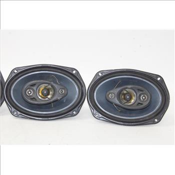 Pioneer Ts-a697 And Kenwood Kfc-hq600 Power Car Audio Speaker Set